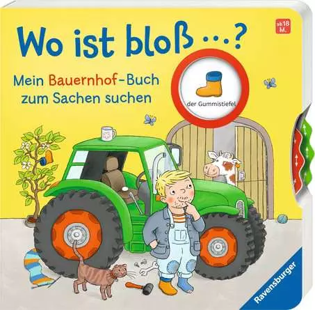 Wo ist bloß…? Mein Bauernhof-Buch zum Sachen suchen