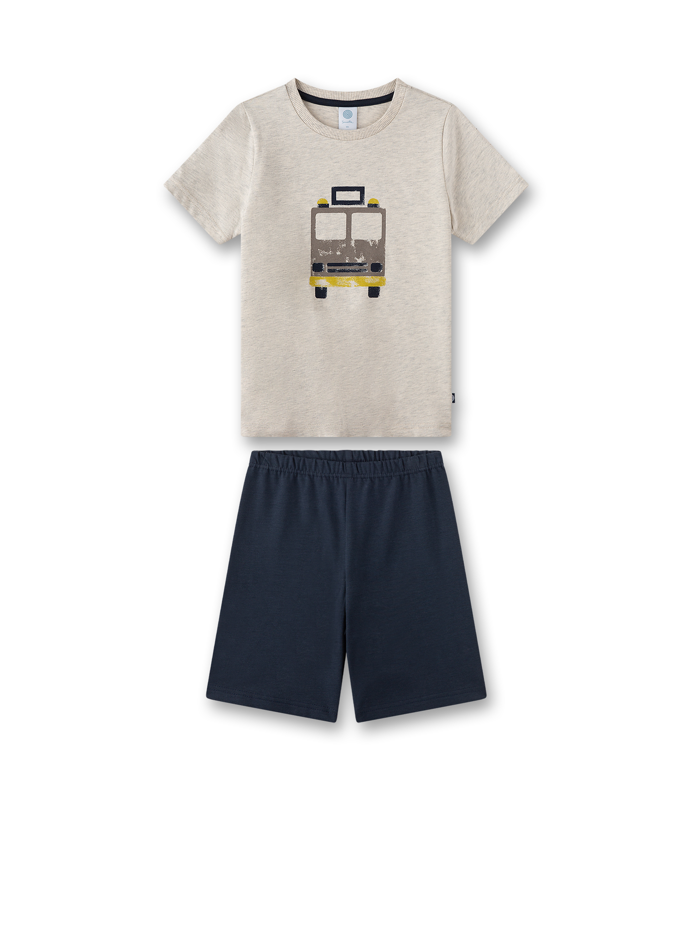 Jungen-Schlafanzug Beige