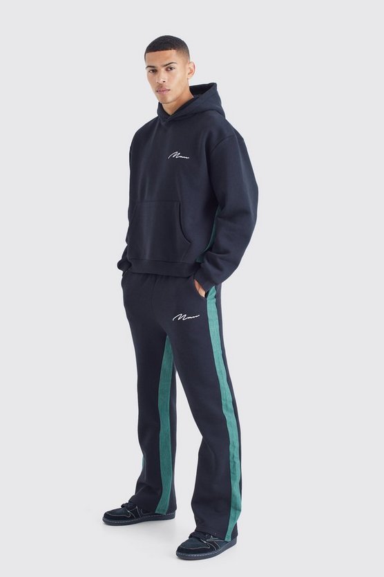 Man Signature Denim-Trainingsanzug