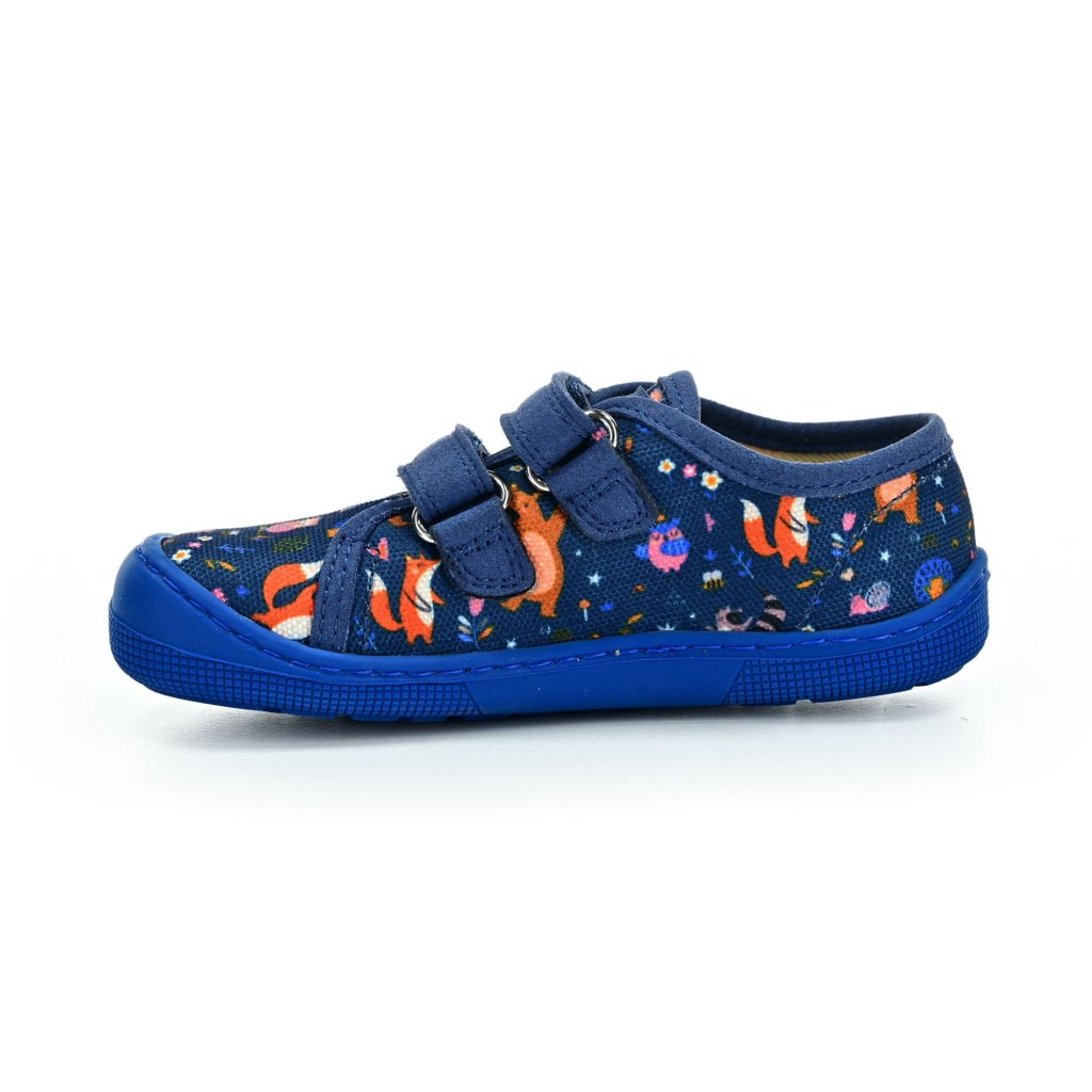 Koel4kids Dud Textile Bear Blue 07M035.50B-170 Barfußsneakers
