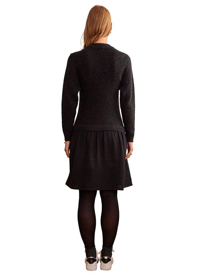 vertbaudet Kleid in Schwarz günstig kaufen