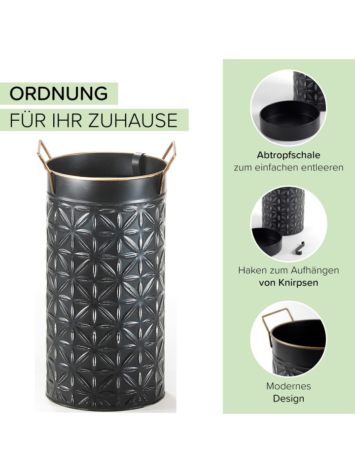 kobolo Schirmständer STROKE in Schwarz günstig kaufen onesize