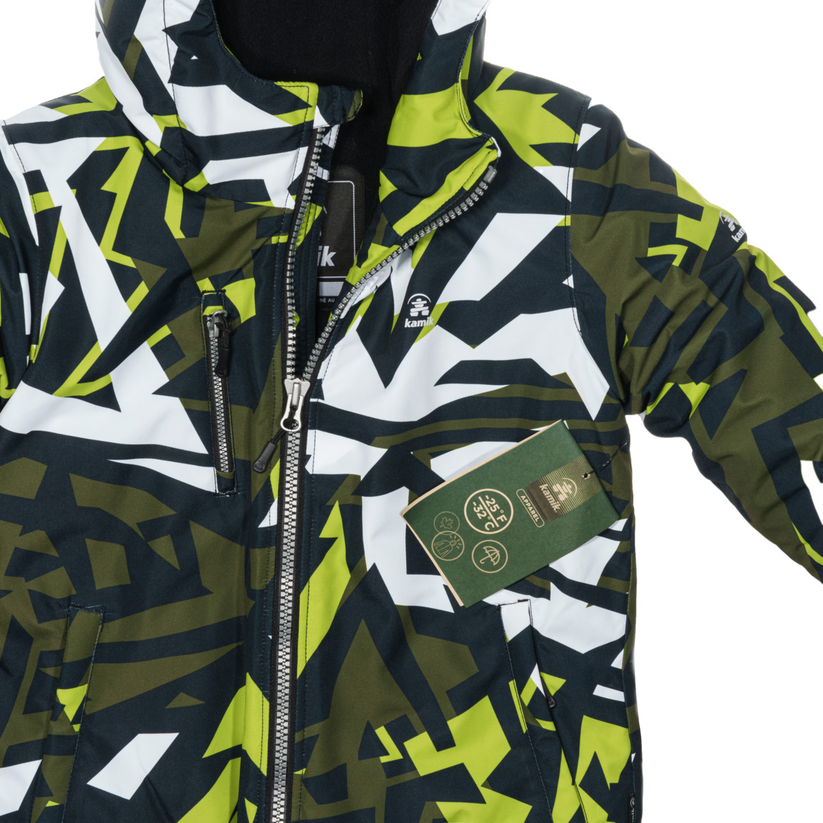 Kamik LEX Winterjacke gruen