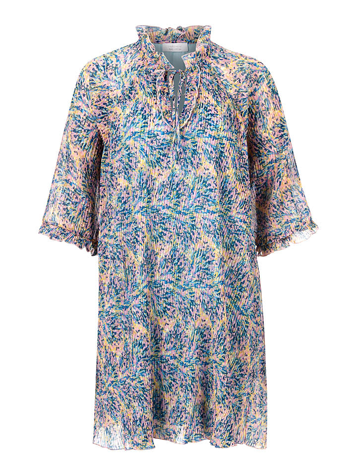 Rich & Royal Kleid in Rosa/ Blau günstig kaufen