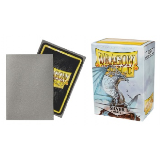 Schutzhüllen Dragon Shield Matte: Silver (100 Stück)