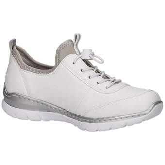 Rieker Slip On Sneaker in weiß