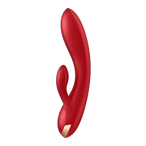 Satisfyer Masażer Double Flex Connect App Rød
