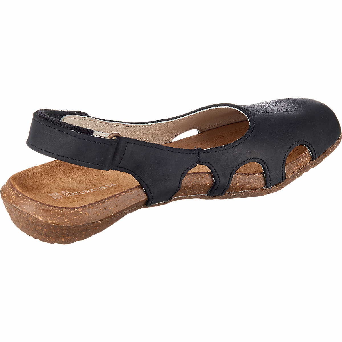 EL NATURALISTA Klassische Sandalen schwarz Wakataua