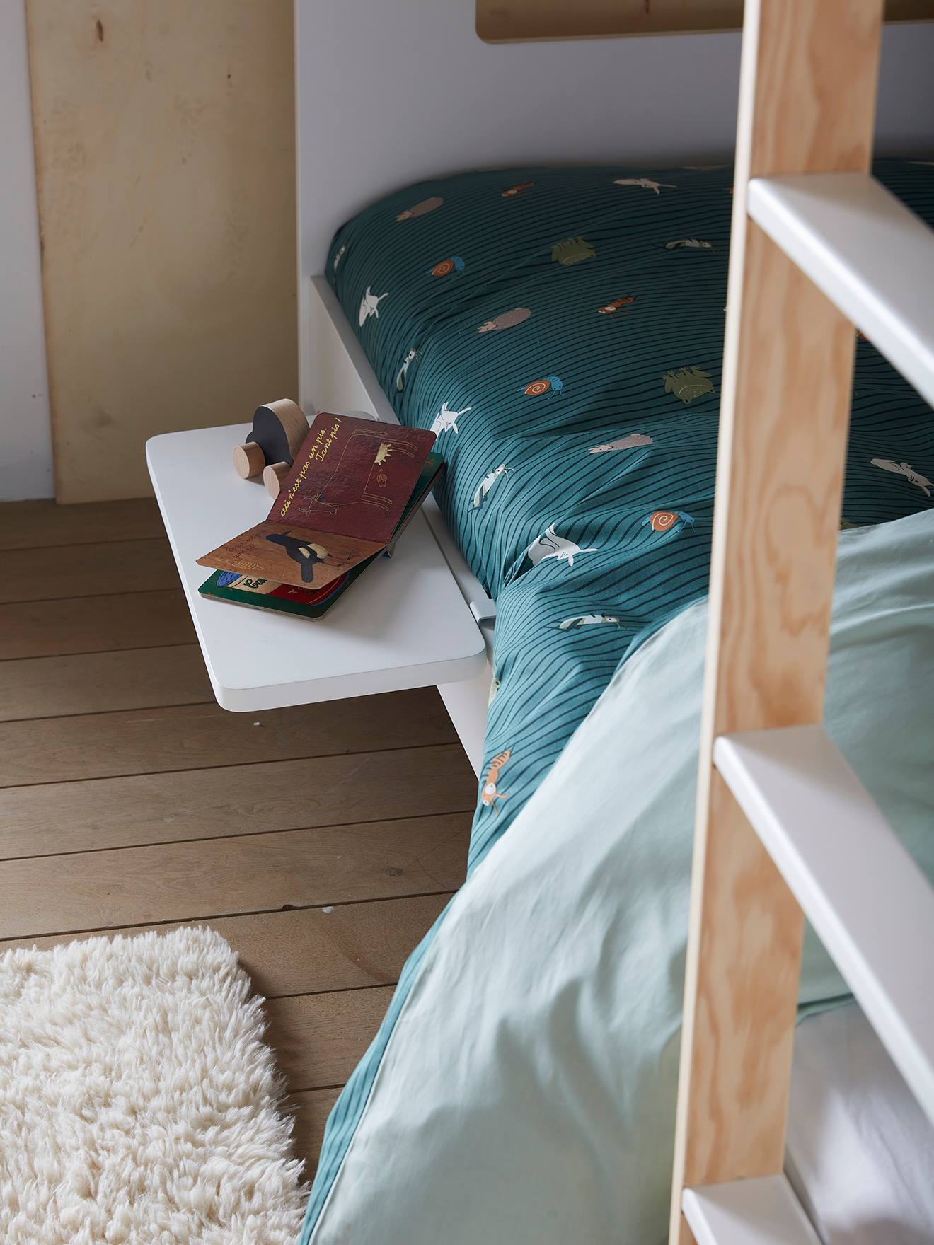 Vertbaudet Kinderzimmer Hängeablage für Hochbett EVEREST - grün