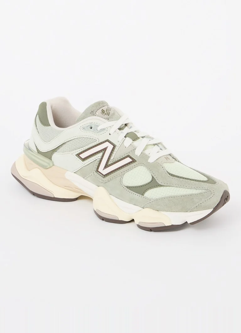 Αθλητικά παπούτσια New Balance 9060 με σουέτ λεπτομέρειες