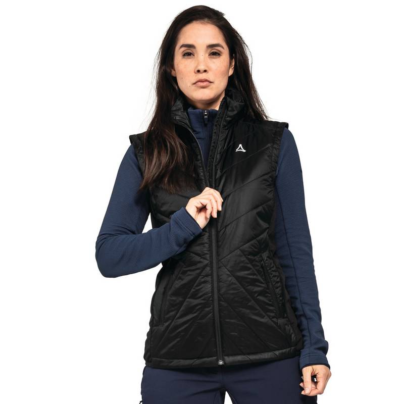 Schöffel Hybrid Vest Stams L Outdoorweste Damen