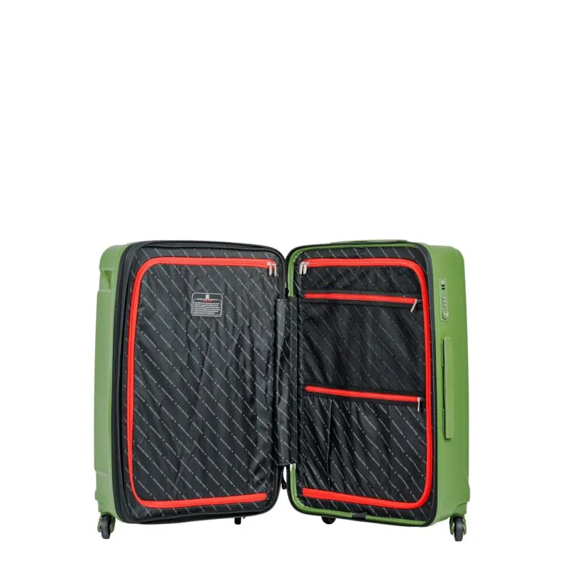 Swiss Bags Tourist Trolley M (65 cm) Erweiterbar - Army Green