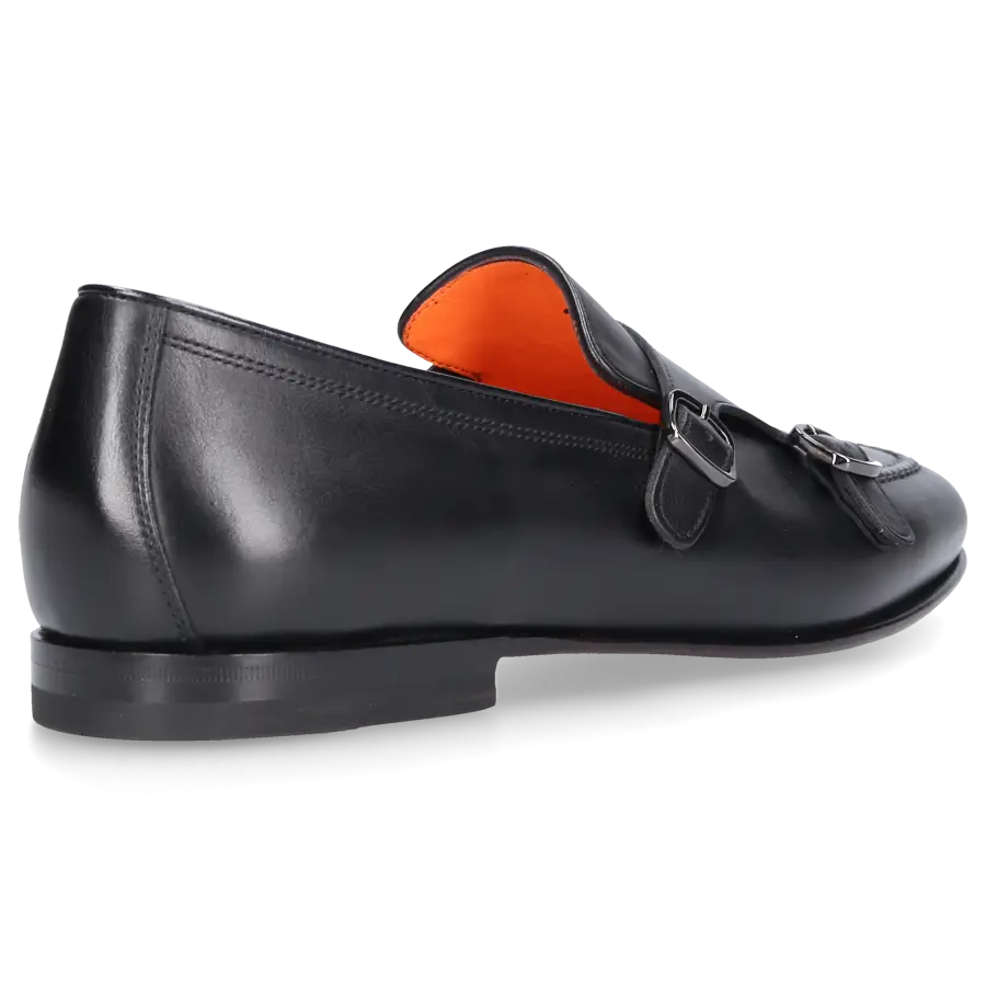 Santoni - Loafer 16848 schwarz - schwarz