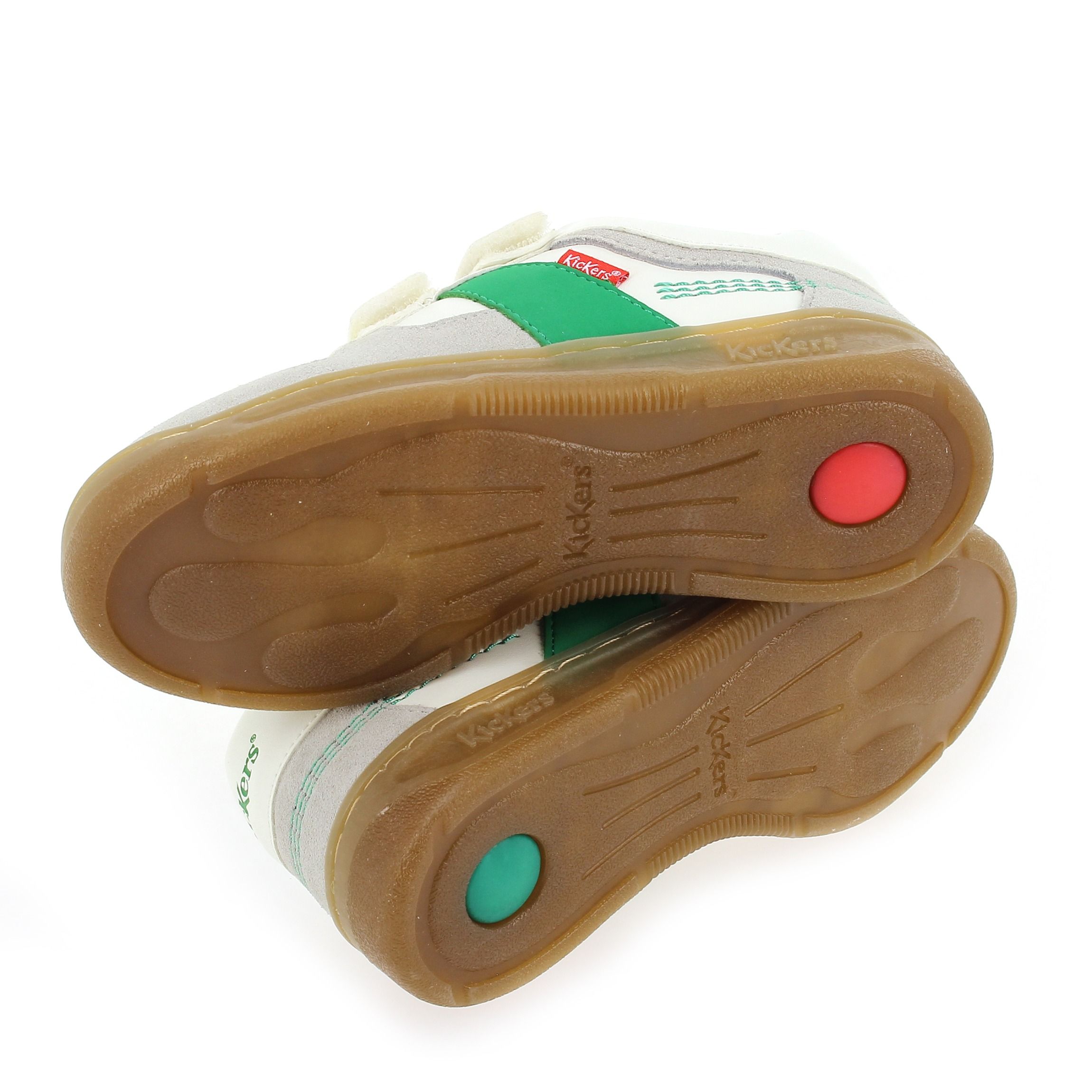 Kickers  KALIDO - Blanc vert