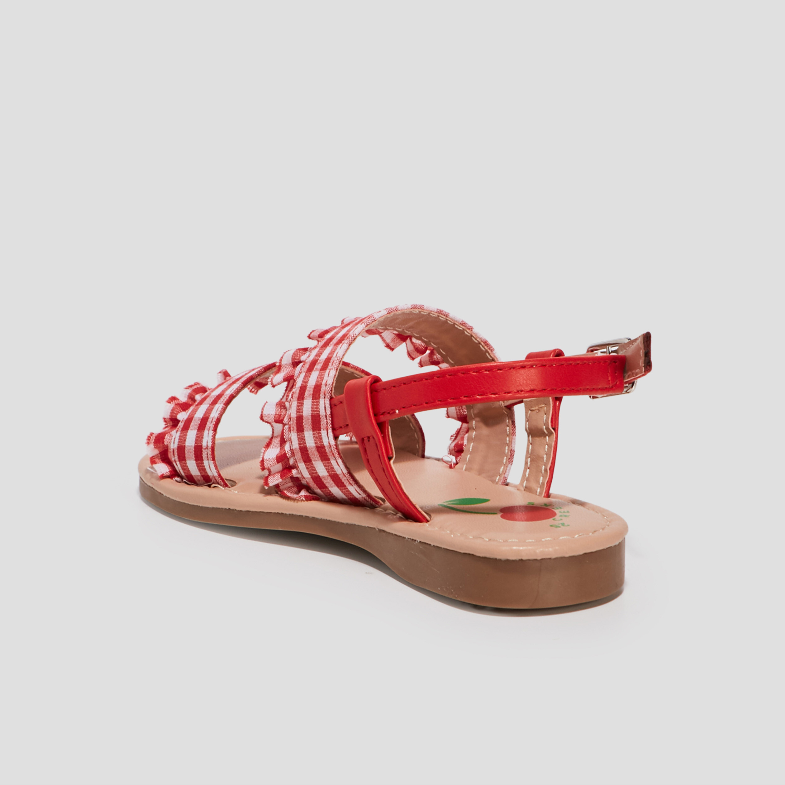 Sandales Creeks rouge fille | La Halle
