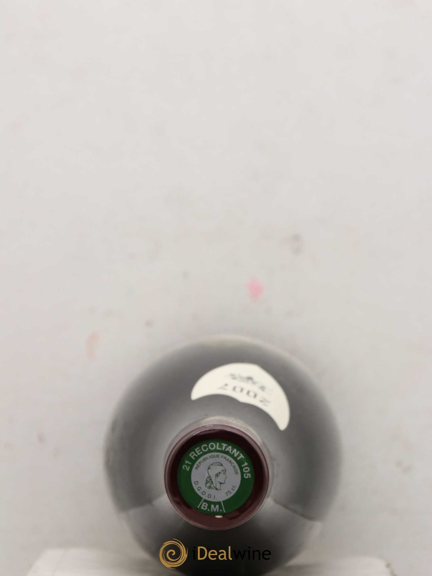 Griotte-Chambertin Grand Cru Claude Dugat  2007 - Lot de 1 Bouteille