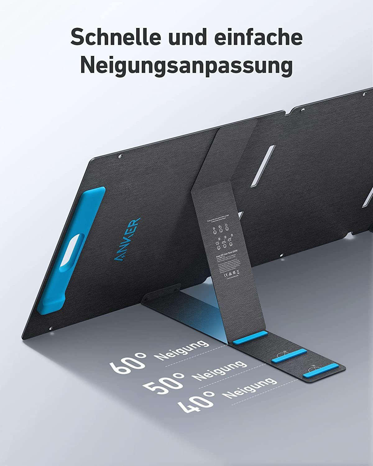 Anker Solaranlage 531 Solarpanel (200W) IP67 Wasserfest, (1-St)