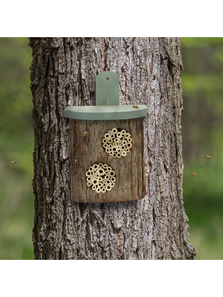relaxdays Insektenhotel in Natur/ Grün günstig kaufen onesize
