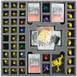 Feldherr Schaumstoff-Set für Zombicide Staffel 3 Rue Morgue