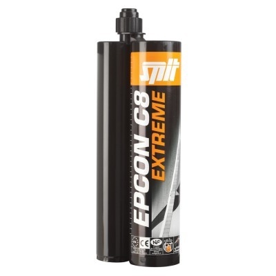 „Spit Fastening“ 055887 „Epcon C8“ Epoksidinės dervos pagrindo injekcinis skiedinys armatūros strypams ir srieginiams strypams, 450 ml