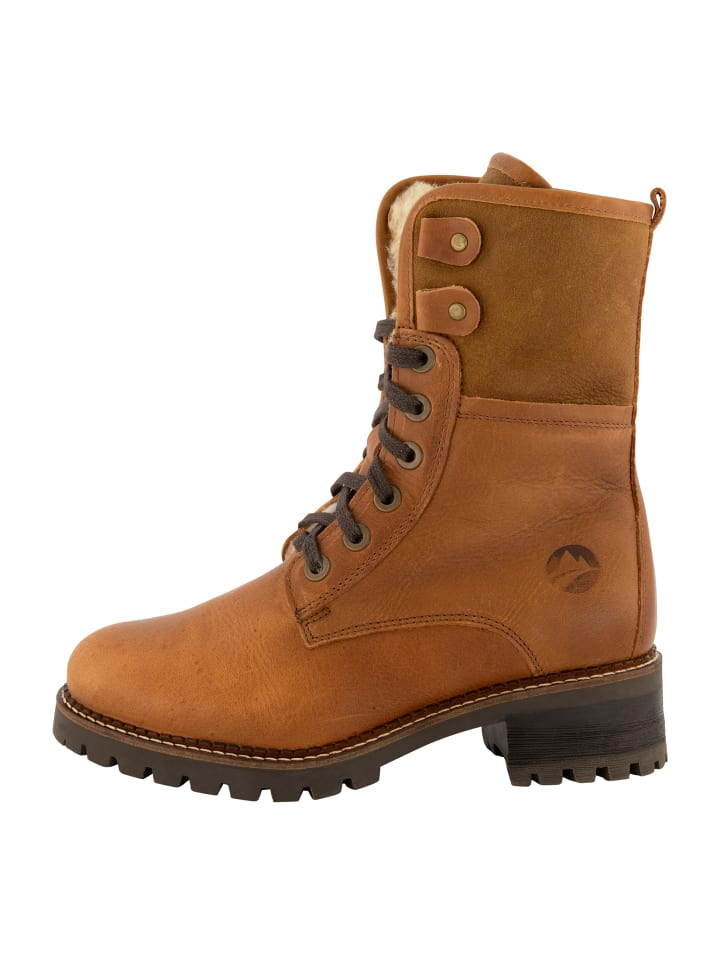 TRAVELIN' Ankle Boots Myre in Cognac günstig kaufen