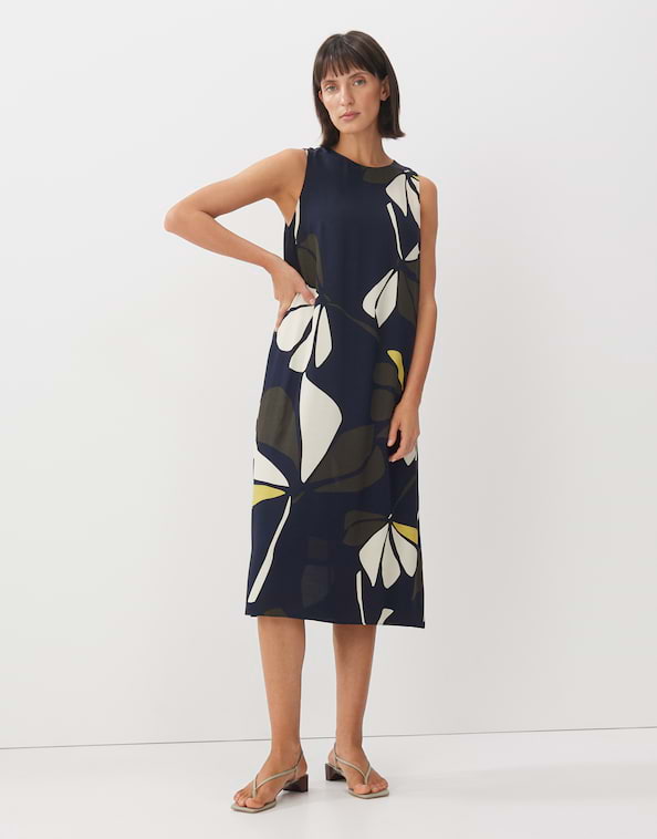 Trägerkleid Qariel floral