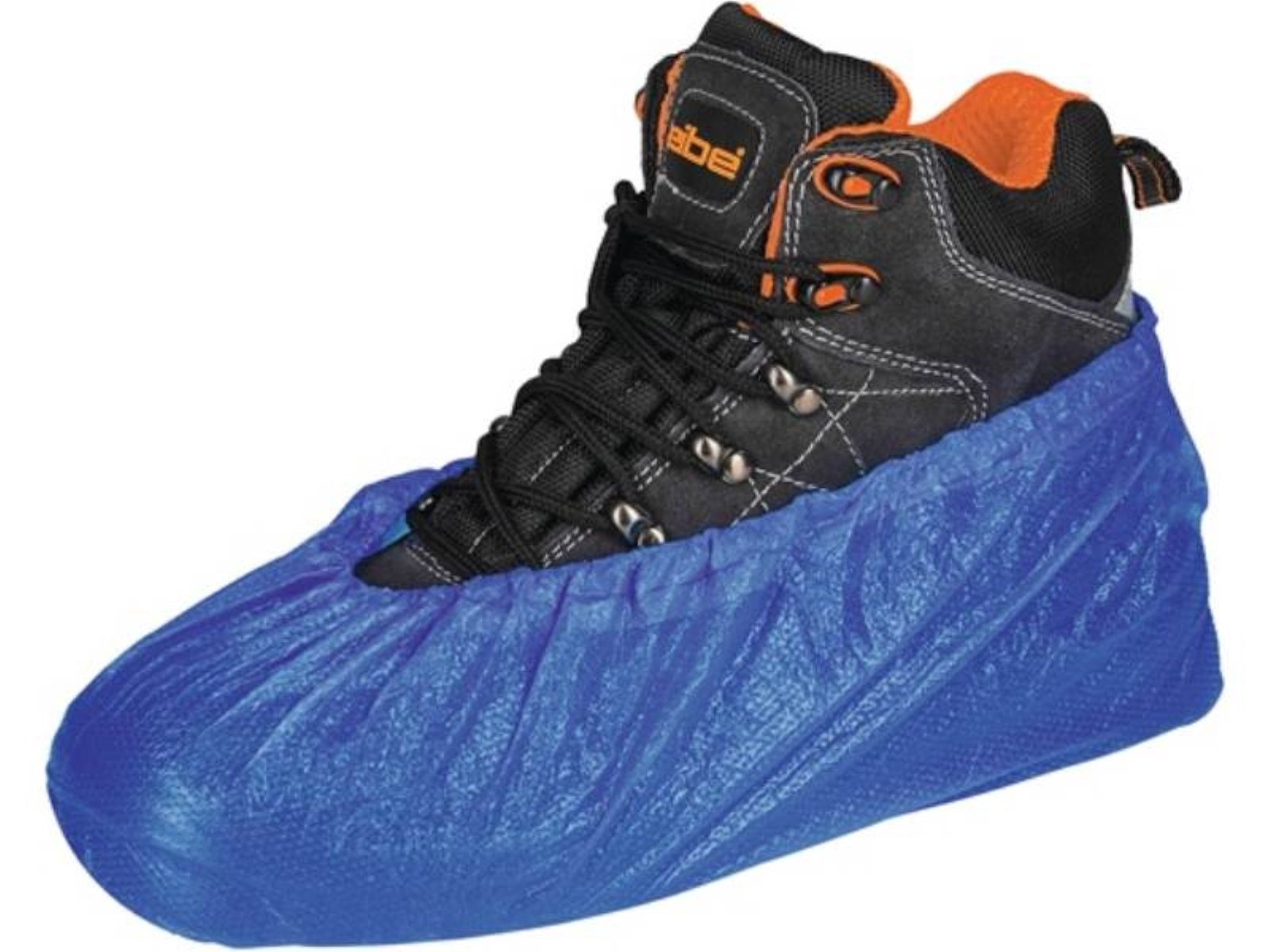 ASATEX 100er Pack Überziehschuh L.ca.40cm H.ca.43cm blau PSA I 1 Box=100 St. Arbeitsschuh