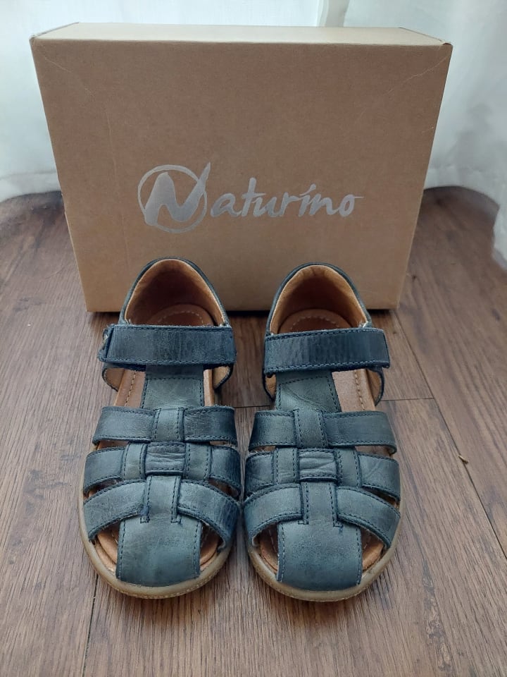 Naturino Leder-Halbsandalen in Dunkelblau günstig kaufen 29