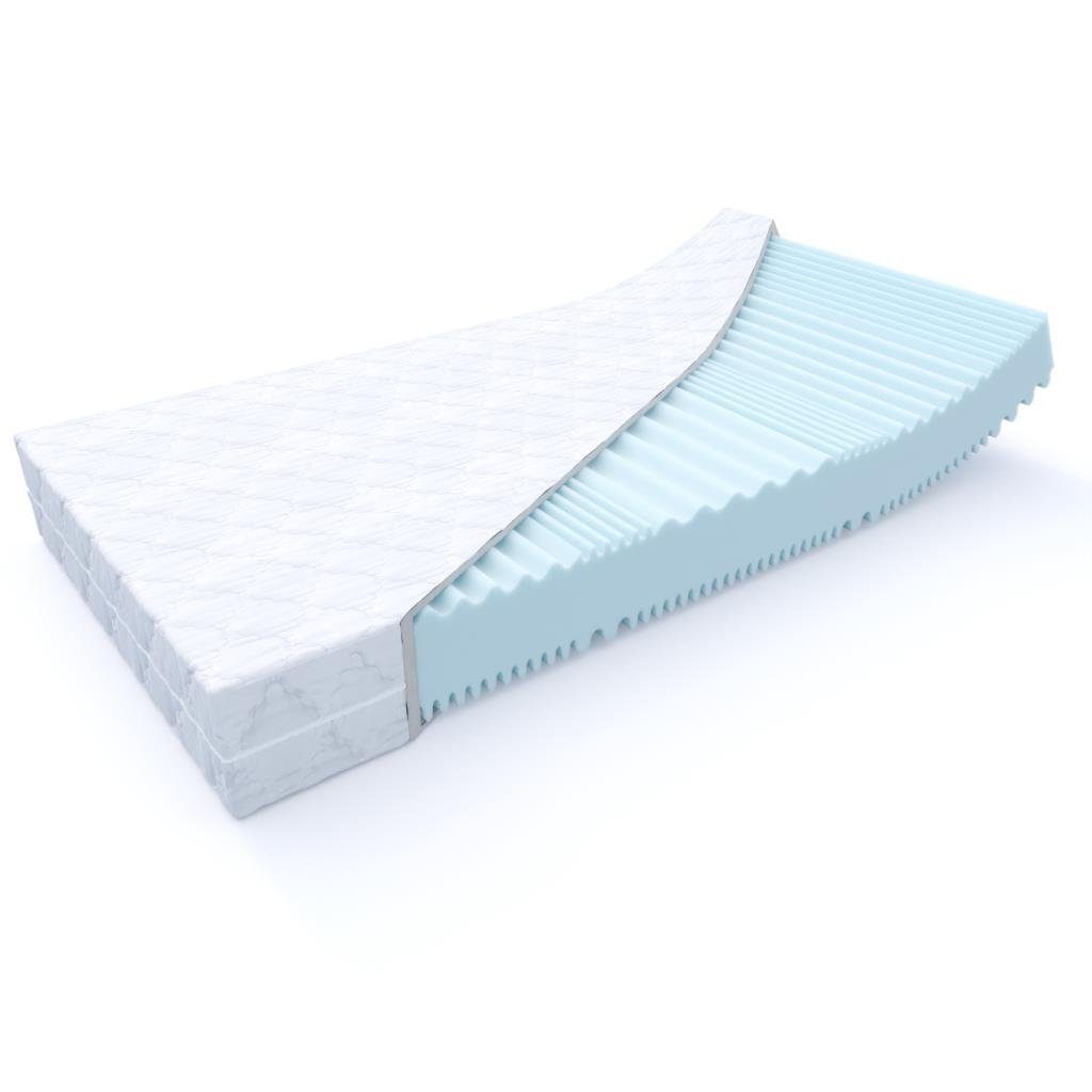 Kaltschaummatratze Aqua Deluxe 7 Zonen Wellness H2 H3, MSS e.K., 16 cm hoch, (Kernhöhe ca. 14 cm), Made in Germany, waschbar bei 60°C