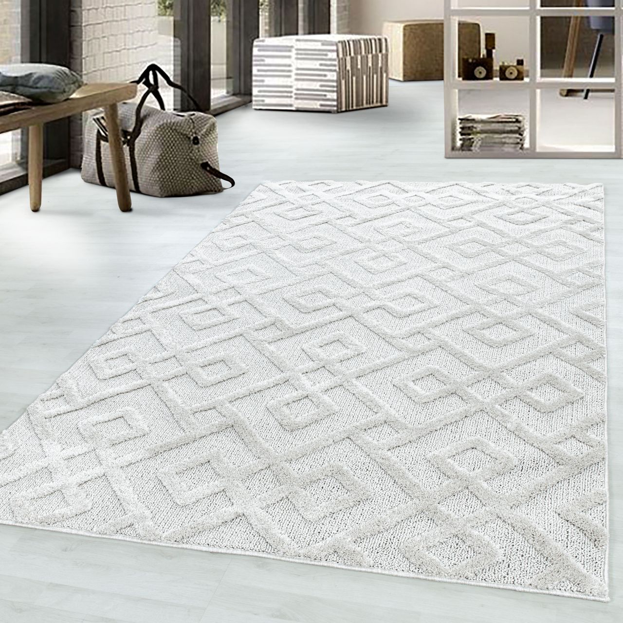 Ayyildiz Teppich, PISA 4708, CREAM, 200 x 290 cm