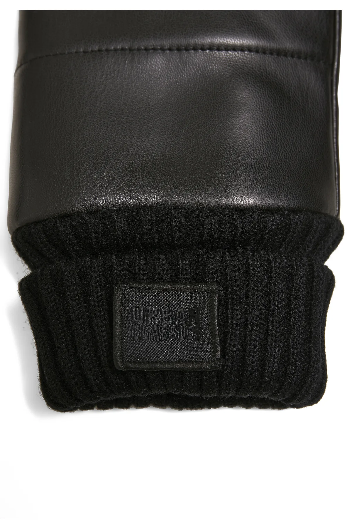 Urban Classics  Unisex Puffer Imitation Leather Gloves