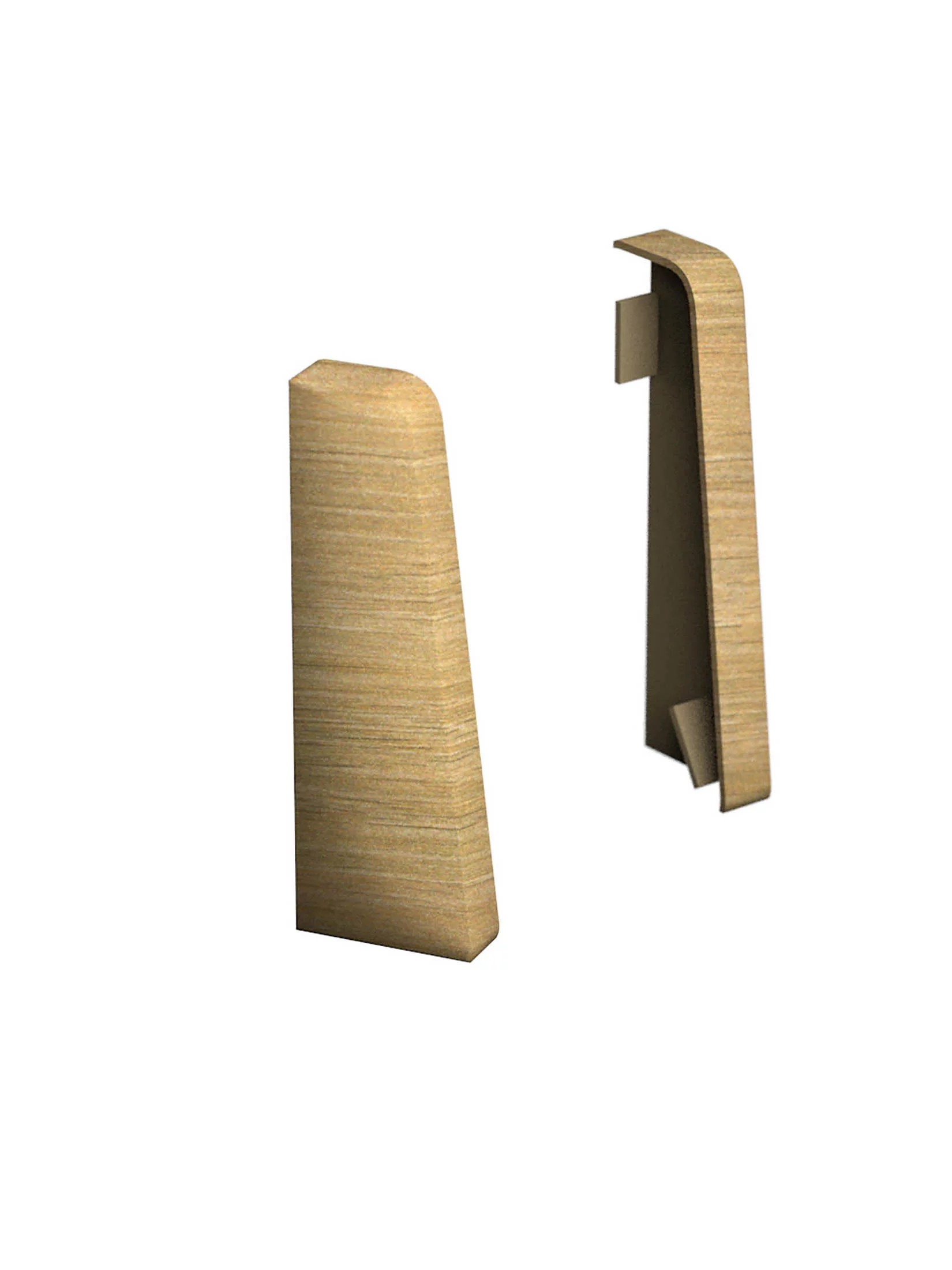 Endstück 6cm Verlegezubehör, Grundierfolie weiß