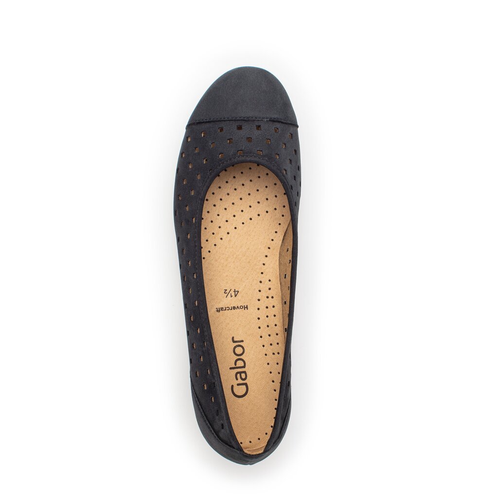 Gabor fashion Sportliche Ballerina schwarz