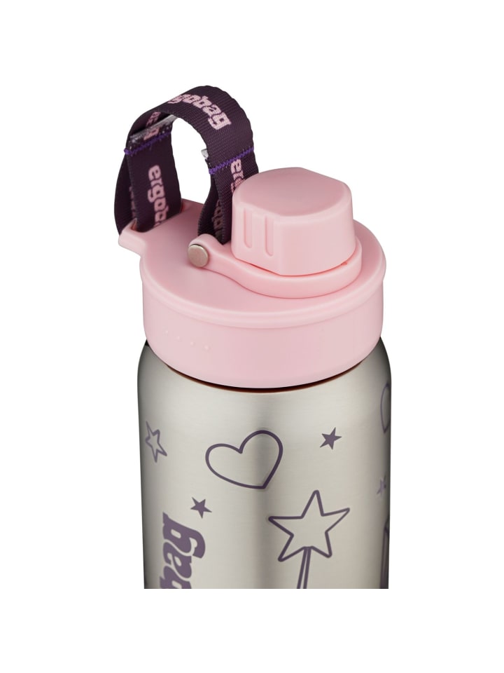 Ergobag Edelstahl Trinkflasche Rosa in Rosa günstig kaufen onesize