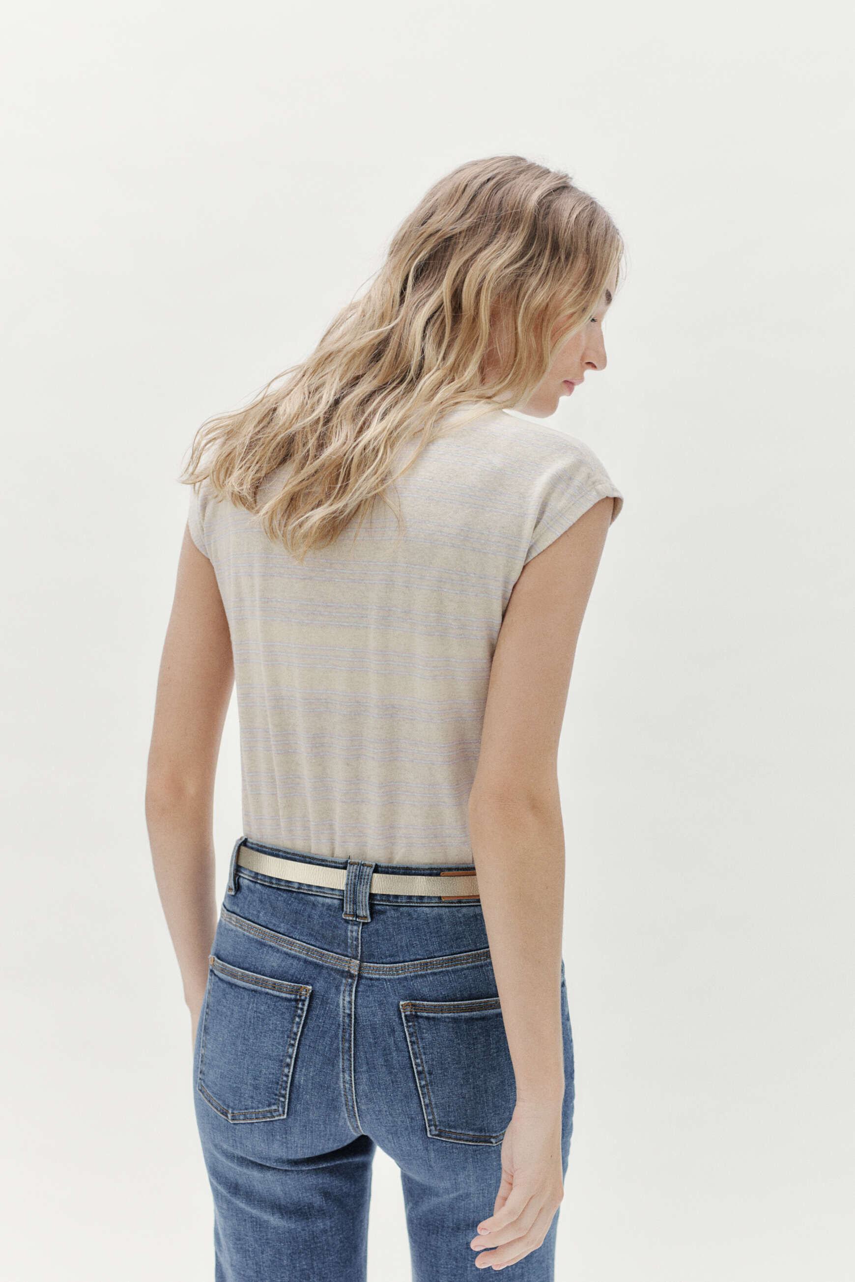 t-shirt jovita parme femme