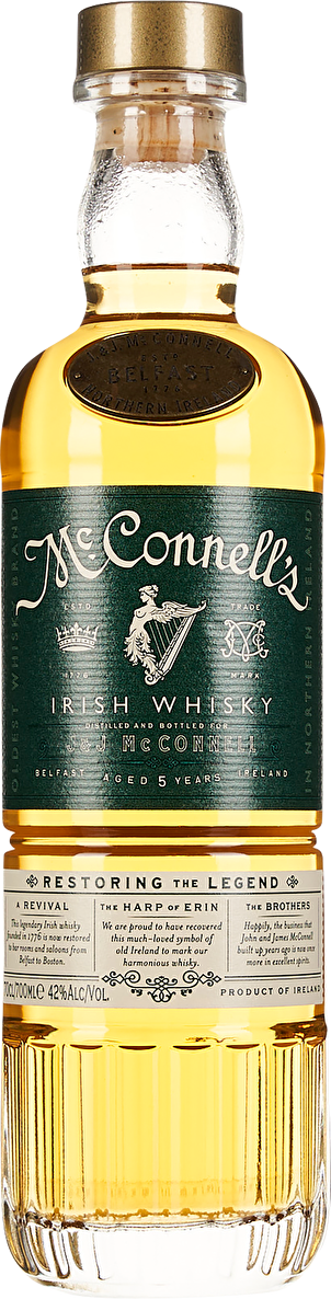 McConnell's Irish Whiskey 5 YO 0,7 Liter
