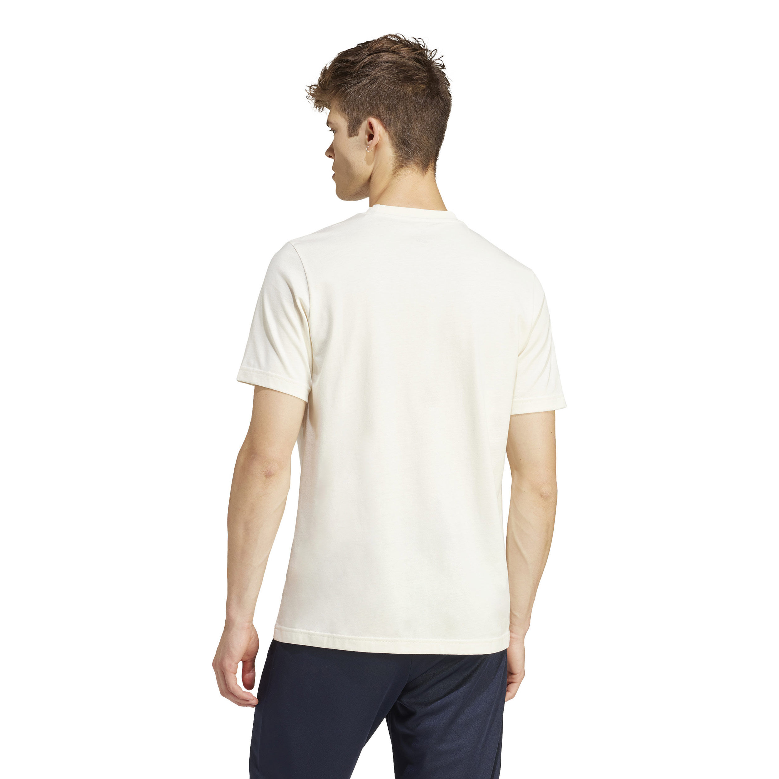 FLD SPW Logo T-Shirt Herren - Creme, Rot