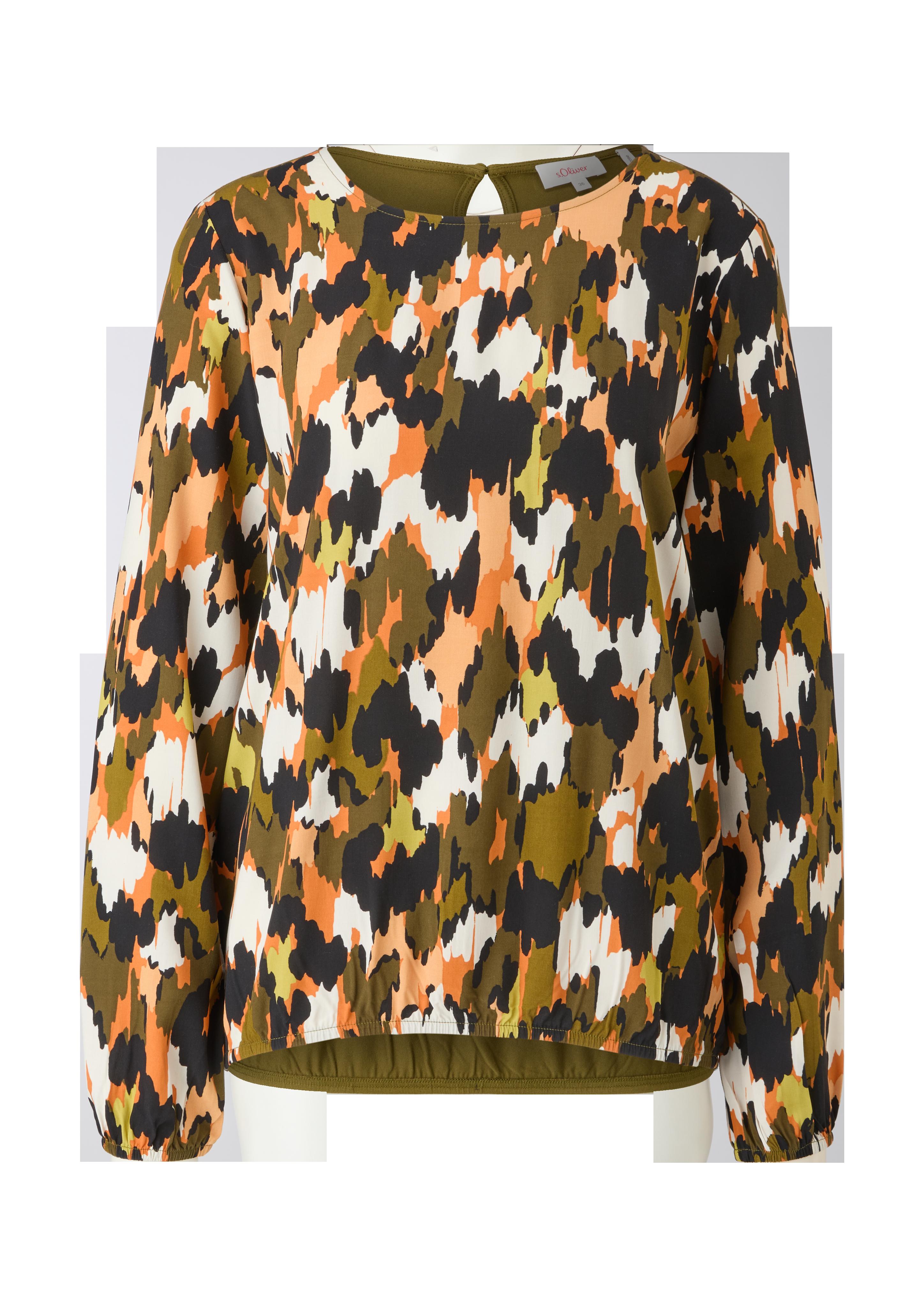 Blusenshirt im Fabricmix  2121477-77A1