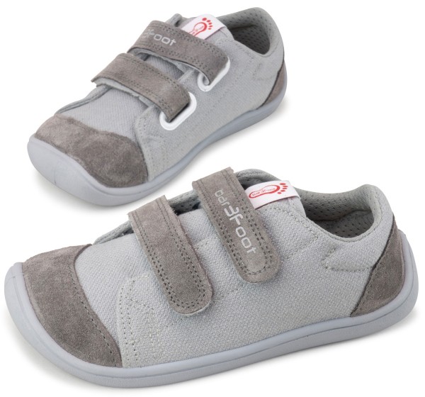 bar3foot Elf ~ Denver LowCut Sneaker ~ Grau