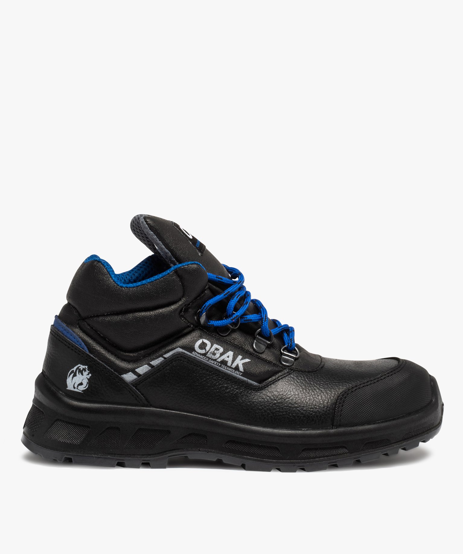 Chaussures de sécurité femme mid-cut S3 – Obak Scorpion noir | GEMO