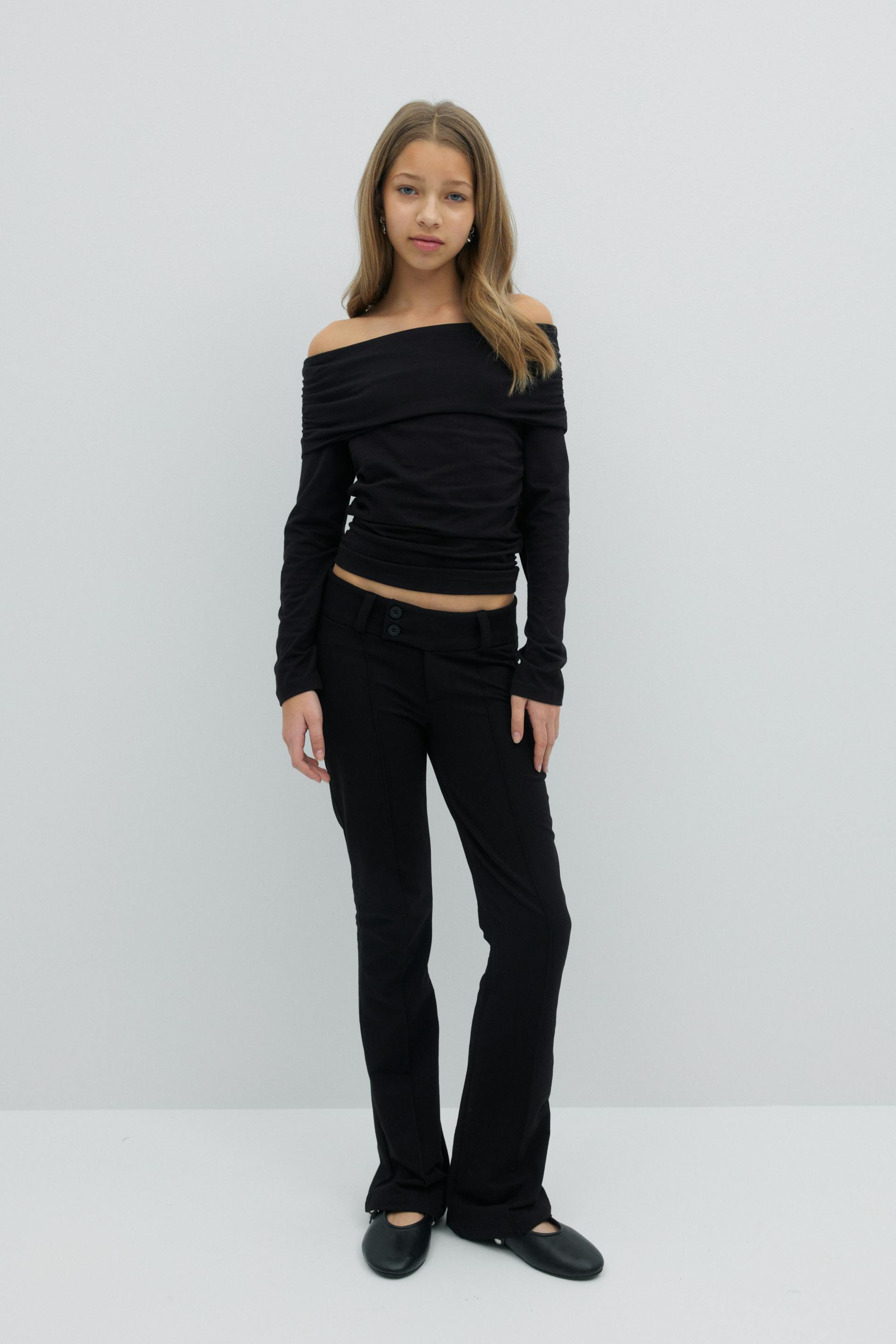Y off shoulder top