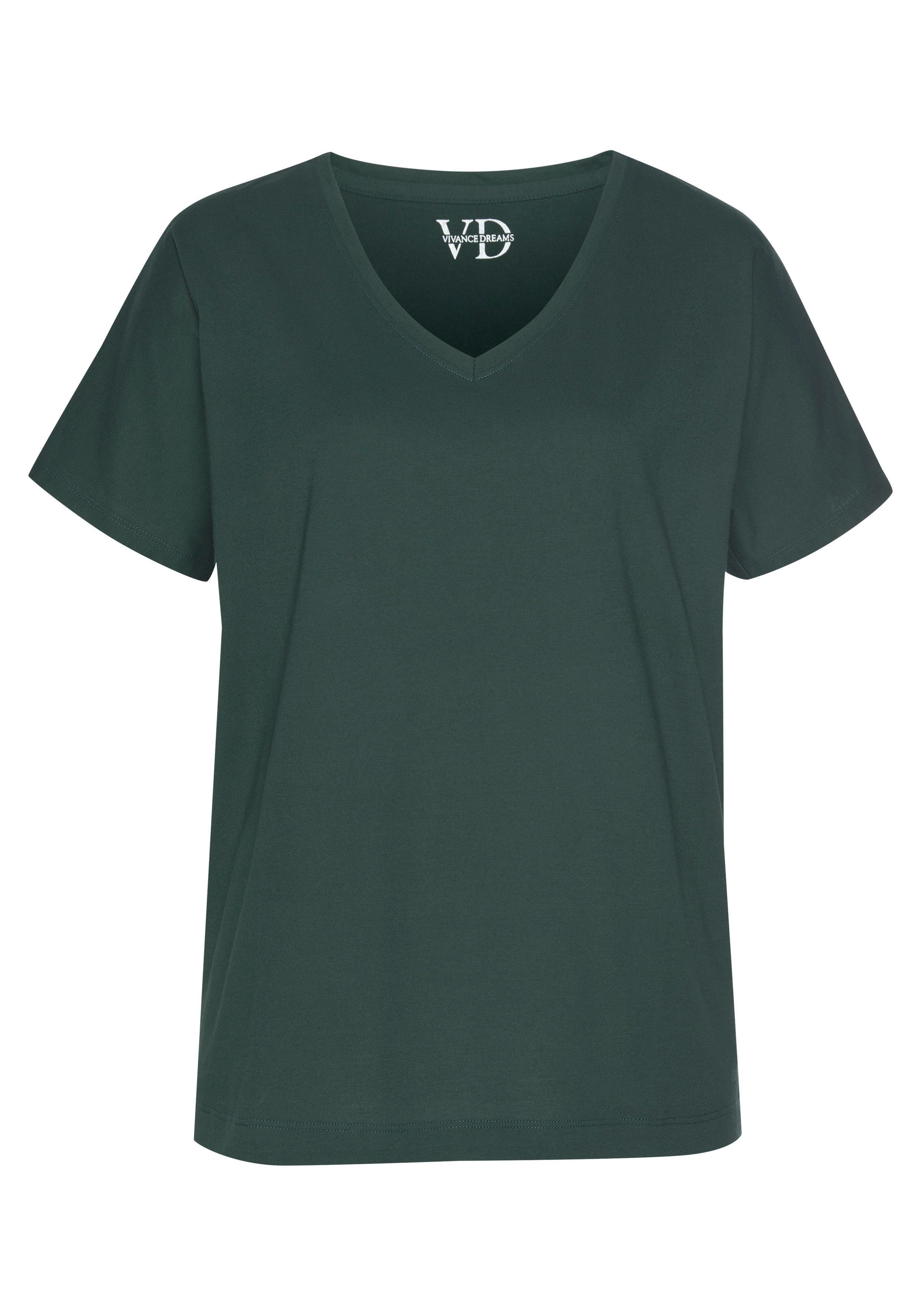 Vivance Dreams Shorty (2 tlg., 1 Stück) mit gemusterter Shorts