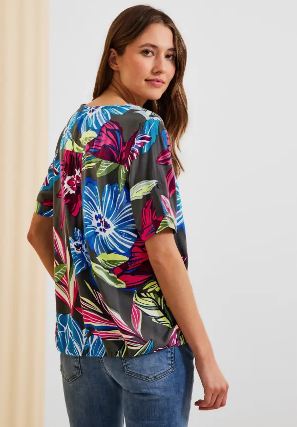 CECIL Bluse mit Blumenprint