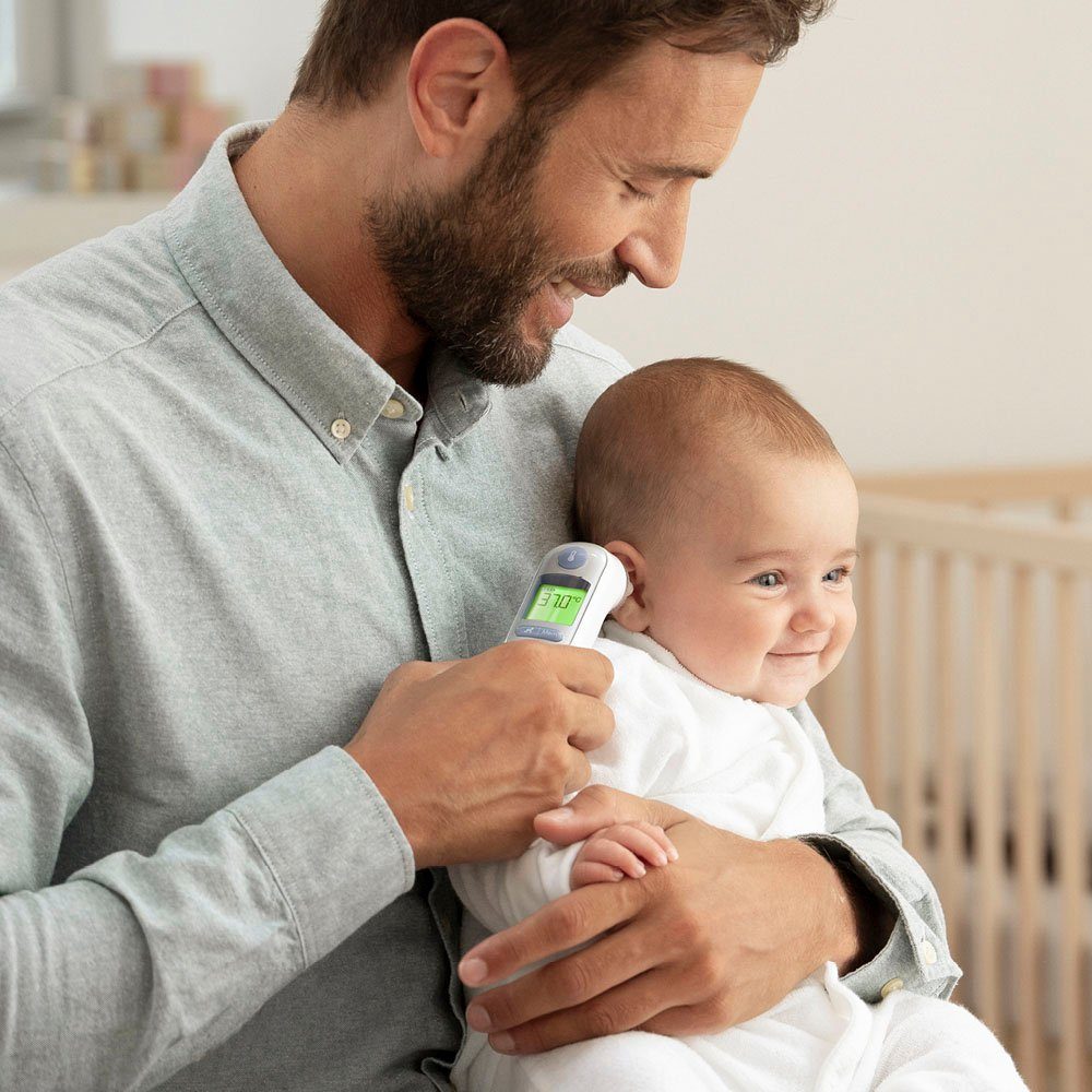Braun Ohr-Fieberthermometer ThermoScan® 7 Ohrthermometer mit Age Precision® - IRT6520, Für alle Altersgruppen geeignet, einschließlich Neugeborener