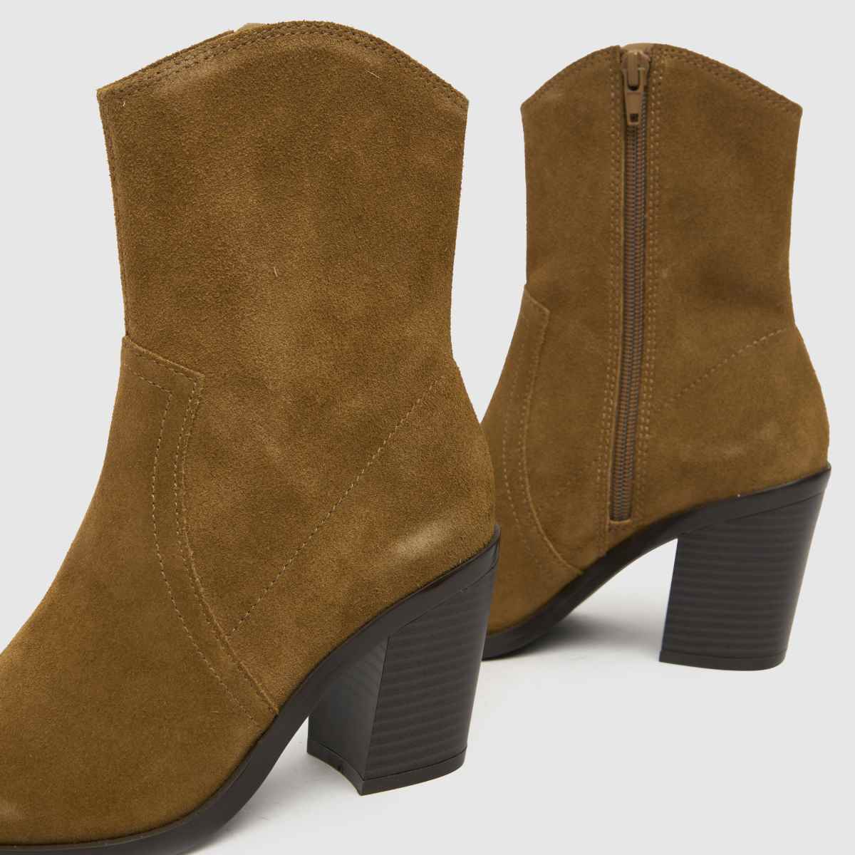 Schuh – Angelo – Bruna westernstövlar i mocka med mönster