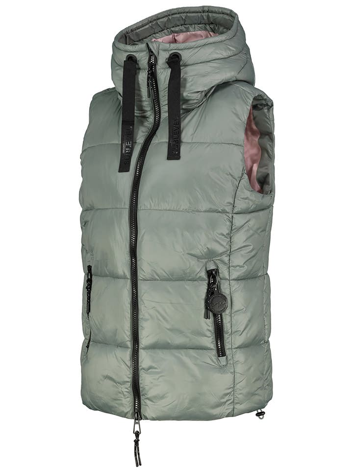 Sublevel Steppweste in Khaki günstig kaufen