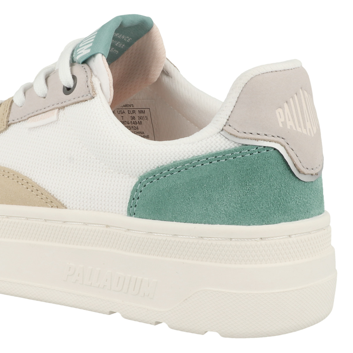 Palladium Pallasphalt Lo Sneaker Low weiss
