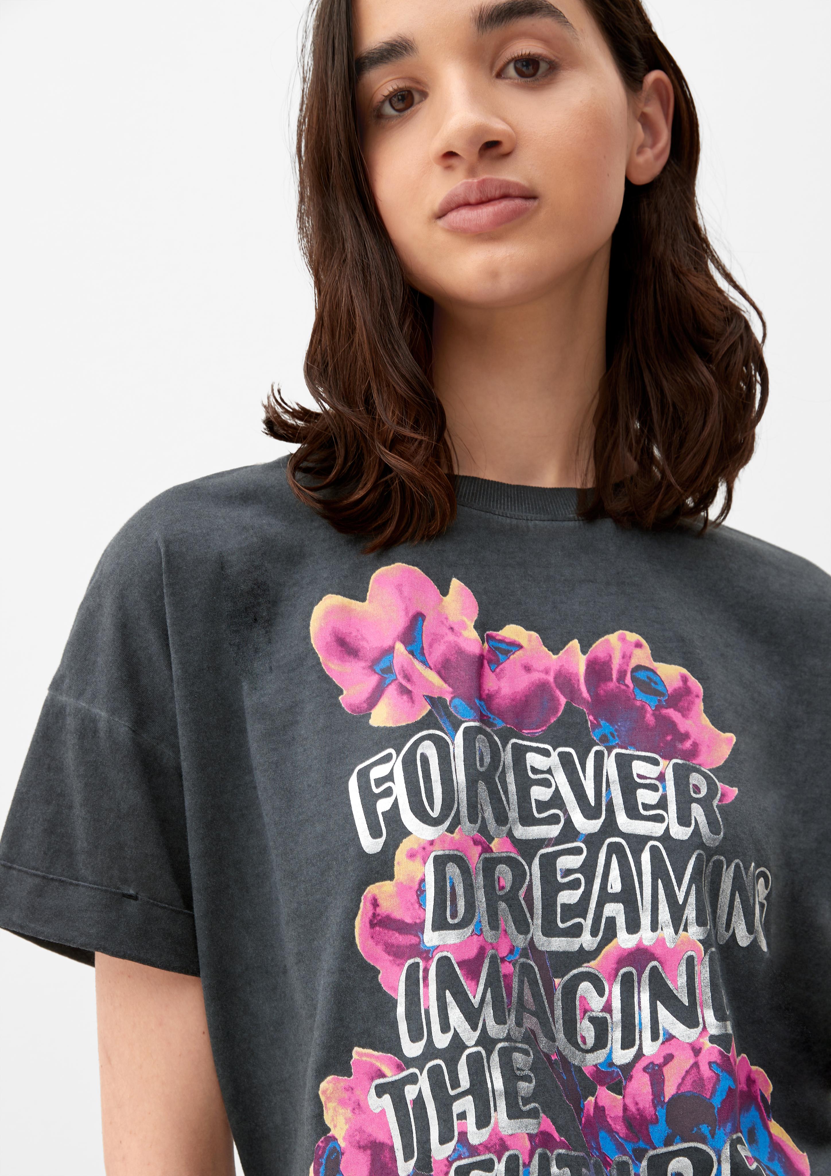 T-Shirt mit Frontprint  2127938-99D0