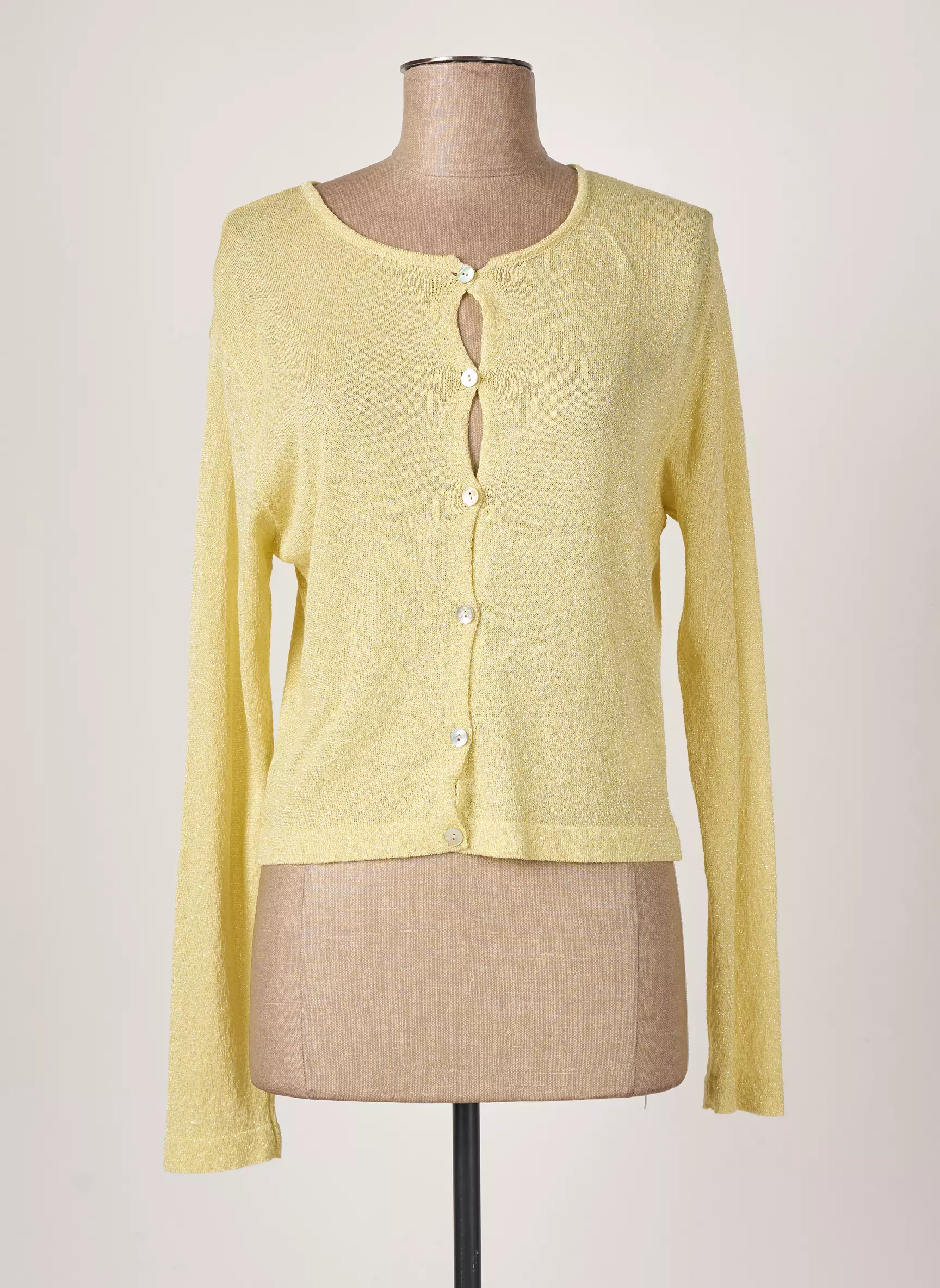 Md M Cardigans Femme couleur vert