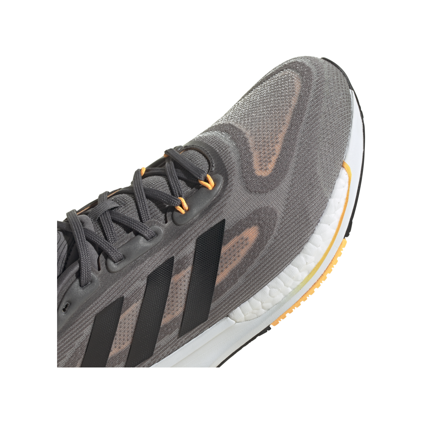 adidas Supernova+ Running Grau Schwarz Orange